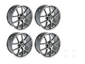 ES#4759773 - CI0202PSPOKT1 - 20" BBS CIR Wheels - Set Of Four - 20x9 ET25 5x120 72.6CB - Platinum Silver with Polished Outer Lip - BBS - BMW