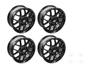 ES#4759887 - XR0407BGKT - 17" BBS XR Wheels - Set Of Four - 17x7.5 ET32 5x120 72.6CB - Gloss Black - BBS - BMW