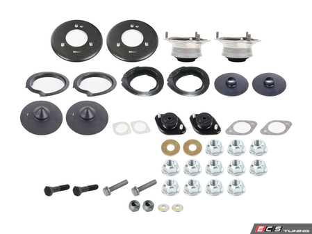 ES#4768405 - 51717036781KT3 - Cup Kit/Coilover Installation Kit - With Spring Pads - Assembled By ECS - 