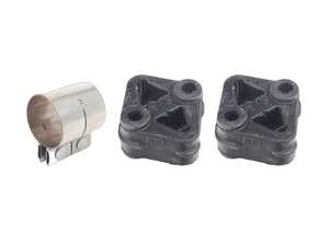 ES#4770411 - 18307616850KT - Rear Muffler Installation Kit - Assembled By ECS - 