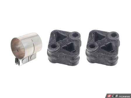 ES#4770411 - 18307616850KT - Rear Muffler Installation Kit - Assembled By ECS - 
