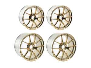 ES#4820387 - 36108089338KT - Genuine BMW Wheel Set (763M Frozen Gold) - 19x9 Et 29 / 19x10 Et 40  - Genuine BMW - 