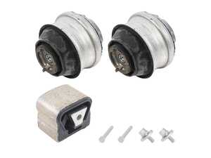 ES#4829952 - 2112402017KT - E500 4Matic Engine & Transmission Mount Kit - Featuring Genuine Mercedes-Benz Mounts With Hardware! - Genuine Mercedes Benz - Mercedes Benz
