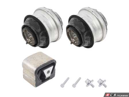 ES#4829952 - 2112402017KT - E500 4Matic Engine & Transmission Mount Kit - Featuring Genuine Mercedes-Benz Mounts With Hardware! - Genuine Mercedes Benz - Mercedes Benz
