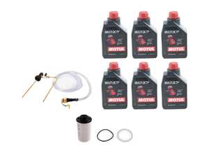 ES#4839684 - DQ250MTLWTKT - DSG Transmission Service Kit - With Service Tool - Featuring Motul Fluid, OEM Filter/Gasket, And Service Tool - Assembled By ECS - Audi Volkswagen