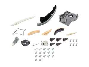 ES#4876259 - 06H109469AQKT3 - Ultimate Timing Chain Kit  - New rails, chains, tensioners, covers, and hardware to keep your engine running strong - Assembled By ECS - Audi