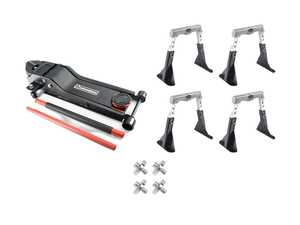 ES#4932308 - 18M-TESLA4KTWJKT - The RennStand Jack Stand -  With Tesla/Porsche Jack Pad Adapter (Set of 4) - With Schwaben Jack - RennStand - 