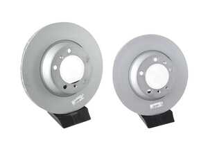 ES#5374456 - 971615601FKT1 - Rear Brake Rotors - Pair (330x28) - Restore the stopping power in your vehicle. - Zimmermann - Porsche
