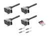 ES#5375293 - 9A7905093KT5 - Ignition Service Kit - Featuring OEM Eldor Ignition Coils, and OEM Bosch Spark Plugs - Assembled By ECS - Porsche