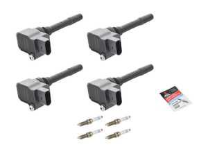 ES#5375293 - 9A7905093KT5 - Ignition Service Kit - Featuring OEM Eldor Ignition Coils, and OEM Bosch Spark Plugs - Assembled By ECS - Porsche