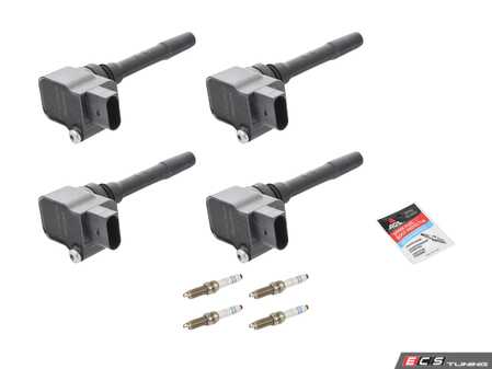 ES#5375293 - 9A7905093KT5 - Ignition Service Kit - Featuring OEM Eldor Ignition Coils, and OEM Bosch Spark Plugs - Assembled By ECS - Porsche