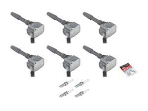 ES#5385821 - 06H905110PKT1 - Ignition Service Kit - Includes four genuine ignition coil packs, genuine spark plugs, and dielectric spark plug boot protection - Genuine Volkswagen Audi - Audi Volkswagen