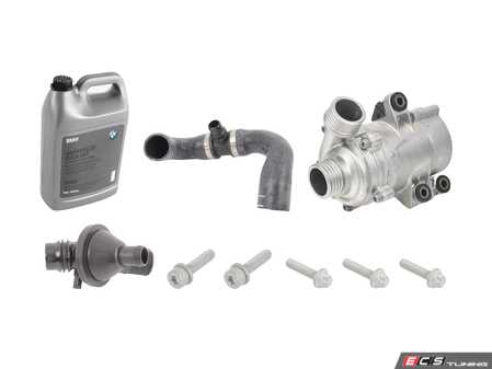 ES#5395236 - 11515A81BE9KT - Water Pump & Thermostat Kit - Includes everything needed to replace your water pump and thermostat. - Genuine BMW - BMW