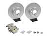 ES#5396968 - E60525FBKT - Front Brake Service Kit - Featuring SHW Rotors and Brembo Brake Pads - Assembled By ECS - BMW