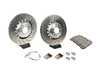 ES#5397090 - F87M2CFBKT - Front Brake Service Kit - Featuring SHW Performance cross drilled rotors and Bosch NAO Ceramic brake pads - Assembled By ECS - BMW