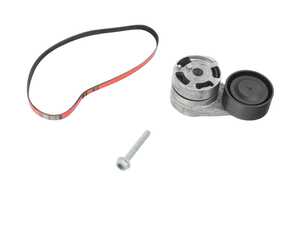 ES#5424571 - 06Q903137A2KT - Performance Kevlar Reinforced Accessory Belt Kit - Everything you need to replace your Accessory Belt and Tensioner! - Assembled By ECS - Audi Volkswagen