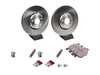 ES#5424949 - 2104211812KT3 - Front Brake Service Kit (334x32) - Featuring SHW Performance rotors, and Brembo Ceramic pads - SHW Performance - Mercedes Benz