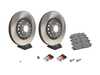 ES#5425611 - 4M0698151BDKT - Front Brake Service Kit - Featuring SHW Performance rotors, and OE pads - Assembled By ECS - Audi
