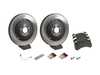 ES#5425640 - 4h0615301al6KT - Front Brake Service Kit - (400x38) - Featuring SHW Performance rotors, and OE pads - Assembled By ECS - Audi