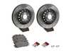 ES#5425801 - 4m0615301am4KT - Front Brake Service Kit  - Featuring SHW Performance rotors and Genuine brake pads - Assembled By ECS - Audi