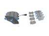 ES#5432889 - EBCMQBBLUKT - Front & Rear BlueStuff Performance Brake Pad Set - Intermediate grade trackday pads for aggressive street driving and track use. - EBC - Volkswagen