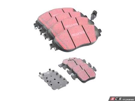 ES#5432890 - EBCMQBULTIMKT - Front & Rear Ultimax Premium Brake Pad Set - Meets factory braking specifications - EBC - Volkswagen