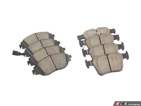 ES#5432942 - DD1633-1761KT - Front & Rear DD23 "Daily Driver" Ceramic Brake Pad Set - This enthusiast-developed pad offers confident stopping power, very low dust, quiet braking, and a positive initial bite. The perfect choice for your daily-driven Euro! - ECS - Volkswagen