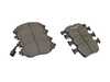 ES#5433224 - ep16331761KT - Front & Rear EP24 "Enthusiast Performance" Brake Pad Set - This enthusiast-developed high-performance street and light track pad offers an ideal solution for the spirited commuter and weekend autocross driver alike. - ECS - Volkswagen