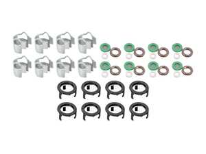 ES#5434464 - 06E998907EKT2 - Fuel Injector Repair Kit - A simple kit That includes genuine parts to service all eight injectors! - Genuine Volkswagen Audi - Audi