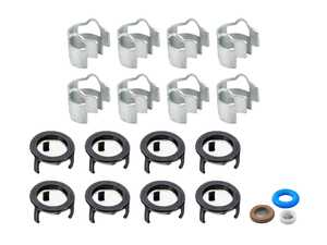ES#5434476 - 06E998907CKT1 - Fuel Injector Repair Kit - A simple kit to service all eight injectors! - Assembled By ECS - Audi