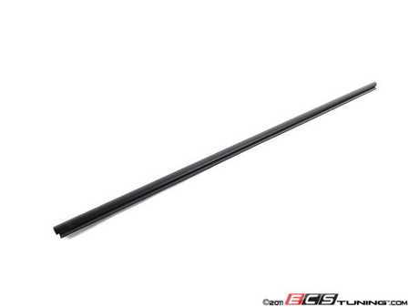 ES#93711 - 51327894713 - E46 M3 Matte Shadowline Trim - Left - Located on the outside of the front door running perpendicular to the "B" pillar - Genuine BMW - BMW