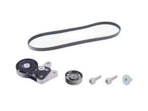 ES#5434804 - 07L903137E4KT - Basic Accessory Belt & Tensioner Kit  - Keep your accessories running properly with a new tensioner and drive belt - Assembled By ECS - Audi