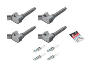 ES#5434836 - 06Q905601A1KT - Ignition Service Kit - Includes four genuine ignition coil packs, genuine spark plugs, and dielectric spark plug boot protection - Genuine Volkswagen Audi - Audi