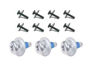 ES#5434893 - 5C0825237DKT - Belly Pan Installation Kit
 - Includes all necessary hardware to install your belly pan - Genuine Volkswagen Audi - Volkswagen