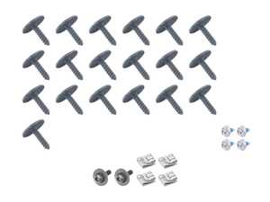 ES#5434895 - 4M0825235AFKT - Belly Pan Installation Kit
 - Includes all necessary hardware to install your belly pan - Genuine Volkswagen Audi - Audi