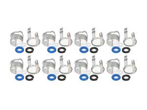 ES#5434901 - 06E998907GKT2 - Fuel Injector Installation Kit  - A simple to service all eight injectors! - Assembled By ECS - Audi