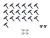 ES#5434903 - 4M0825235ADKT - Belly Pan Installation Kit
 - Includes all necessary hardware to install your belly pan - Genuine Volkswagen Audi - Audi