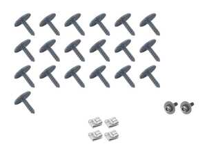 ES#5434903 - 4M0825235ADKT - Belly Pan Installation Kit
 - Includes all necessary hardware to install your belly pan - Genuine Volkswagen Audi - Audi