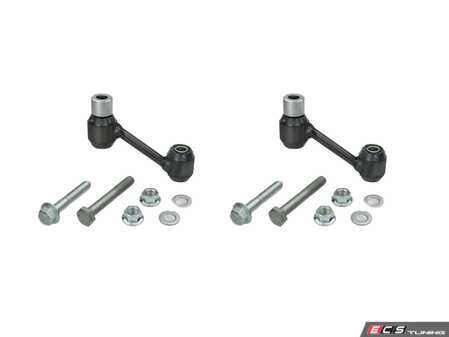 ES#5435281 - 2463200489S1KT - Rear Sway Bar Links - Pair - Includes left and right side links with new hardware. 75mm Length. - Meyle - Mercedes Benz