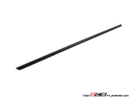 ES#93712 - 51327894714 - E46 M3 Matte Shadowline Trim - Right - Located on the outside of the door running perpendicular to the "B" pillar - Genuine BMW - BMW