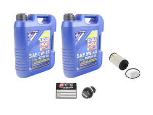 ES#5444644 - 2050KT1 - Synthoil Energy Engine Oil A40 Service Kit (0w-40) - Includes Hengst oil filter, Synthoil Energy Engine Oil A40 0w-40 oil, and Rein Drain Plug - Assembled By ECS - Audi
