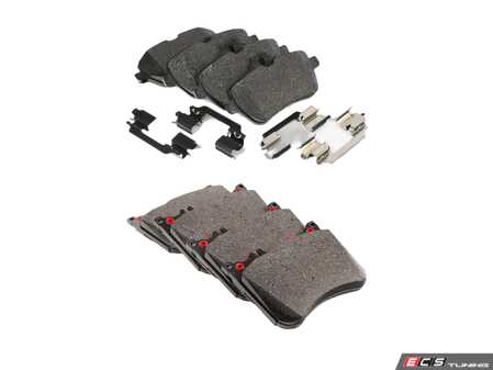 ES#5445504 - 0004201006KT - Front & Rear Brake Pad Kit - Factory replacement pads for a stock feel, includes front and rear pads - Genuine Mercedes Benz - Mercedes Benz