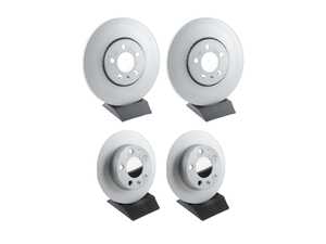 ES#5445578 - MK4FRRKT2 - Front & Rear Plain Rotors - Set (288x25/232x9) - Genuine replacement rotors for your car - Genuine Volkswagen Audi - Volkswagen
