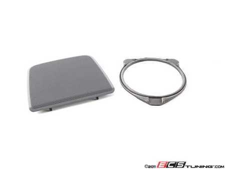 ES#120429 - 51468231129 - Rear Deck Speaker Cover - Priced Each - Grau/Gray. Protects the speakers located in the rear deck - Genuine BMW - BMW