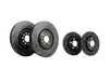 ES#5445784 - usr1153KT - Front & Rear Slotted Brake Rotors - Set (334x32/256x22) - Upgrade to a slotted rotor for improved braking - EBC - Audi Volkswagen