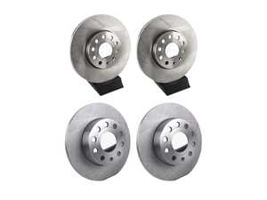 ES#5446092 - EBR830KT1 - Front & Rear Autospecialty Rotors - Set (288x25/260x12) - 100% mill-balanced, replacement rotors - Power Stop - Volkswagen