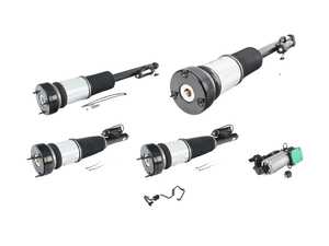 ES#5446346 - AS-2820KT1 - Complete Arnott Air Suspension Replacement Kit - W221 S-Class RWD - Includes Two (2) front air suspension struts, Two (2) rear air suspension struts, air suspension compressor, and an air compressor filter with lines. - Arnott - Mercedes Benz