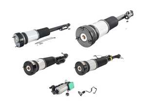 ES#5446347 - as-2853KT - Complete Arnott Air Suspension Replacement Kit - W221 S-Class AWD - Includes Two (2) front air suspension struts, Two (2) rear air suspension struts, air suspension compressor, and an air compressor filter with lines. - Arnott - Mercedes Benz