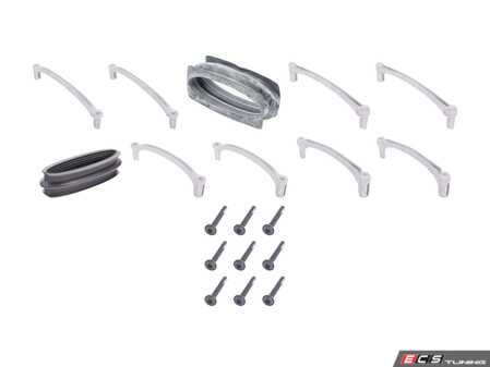 ES#5446678 - 17512475121KT - Intercooler Clamp & Boot Kit  - Mounts and holds the boot to the intercooler and air duct - Assembled By ECS - MINI