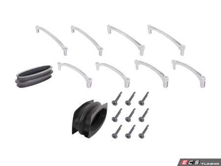 ES#5446680 - 17512475121KT1 - Intercooler Clamp & Boot Kit  - Mounts and holds the boot to the intercooler and air duct - Genuine MINI - MINI
